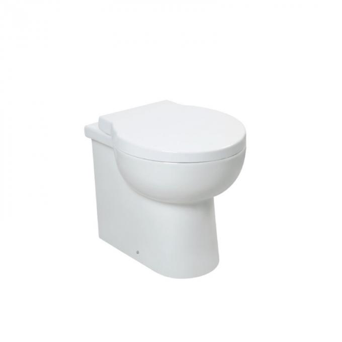 Ebene Kurzschluss-Verdoppelungprojektion der Knopf-3L 6L zurück zu Wand-WC keramisches materielles 1