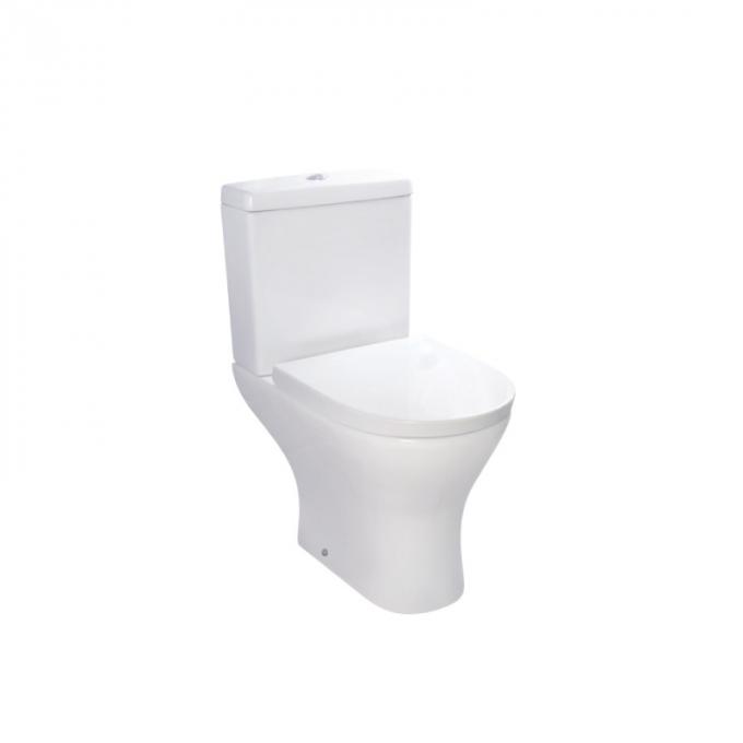 Ebener 3L 6L Badezimmer-Verdoppelungentwurf 1 der keramischen länglichen Komfort-Höhen-randlosen Toiletten-