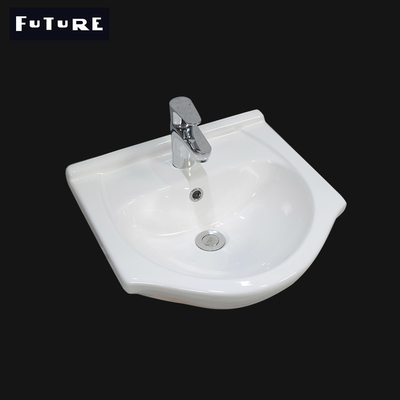 450mm einzelnes Loch-keramisches Handwaschbecken-Badezimmer-Eitelkeits-Becken