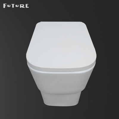 Doppelerröten knöpft moderne Toilette zurück zu Wand P einschließt Breite WC 350mm