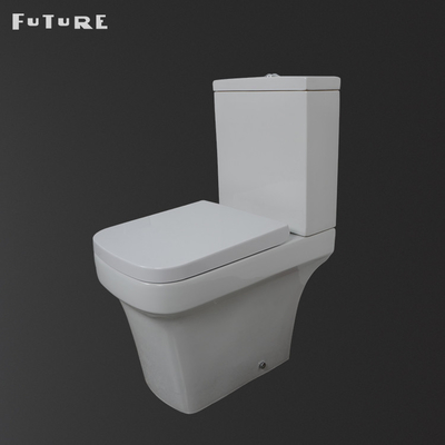 Schwerkraft, die nahes verbundenes WC WC spült
