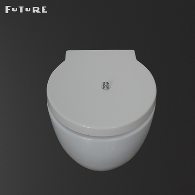 Zukünftiger randloser Blockierentwurf Wand-Hung Toilet Concealed Cistern Wc-Ganzwäsche-P