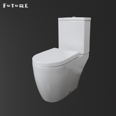 Automatisches nahes verbundenes Toiletten-keramisches WC des Badezimmer-ISO9001
