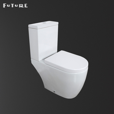 Automatisches nahes verbundenes Toiletten-keramisches WC des Badezimmer-ISO9001