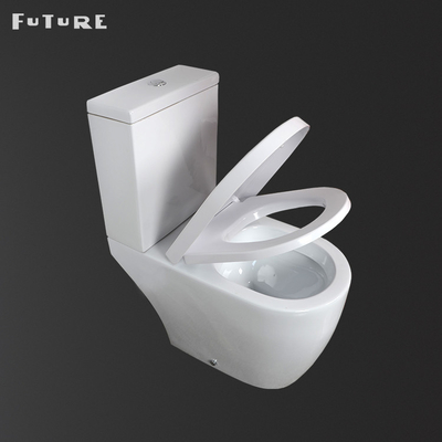Automatisches nahes verbundenes Toiletten-keramisches WC des Badezimmer-ISO9001
