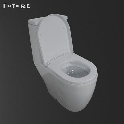 Automatisches nahes verbundenes Toiletten-keramisches WC des Badezimmer-ISO9001