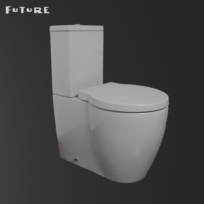 Weißes nahes verbundenes Verdoppelungspültoilette ISO900 des WC-3L 6L CER