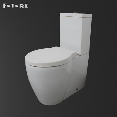 Weißes nahes verbundenes Verdoppelungspültoilette ISO900 des WC-3L 6L CER