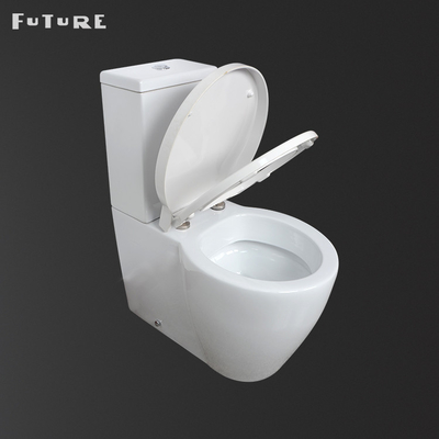 Weißes nahes verbundenes Verdoppelungspültoilette ISO900 des WC-3L 6L CER