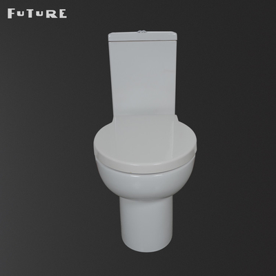 Schwerkraft-Spülungsabschluß verband Garderoben-Toiletten-Quadrat-WC 610*357*400MM