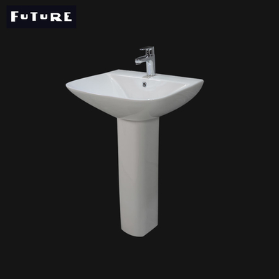 550mm breites Stand-allein Sockel-Wannen-Becken