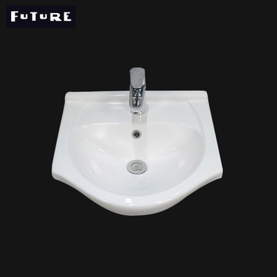 450mm einzelnes Loch-keramisches Handwaschbecken-Badezimmer-Eitelkeits-Becken