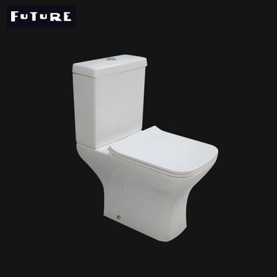 Breite der moderne randlose quadratische Toiletten-randlose nahe verbundene Toiletten-375mm