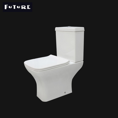 Breite der moderne randlose quadratische Toiletten-randlose nahe verbundene Toiletten-375mm
