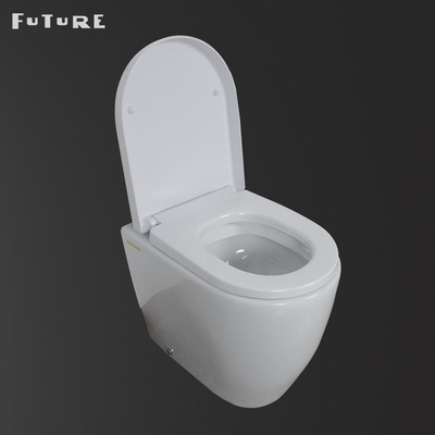 Ideales Standardbtw-WC Pan der einteiligen intelligenten Toiletten-ISO9001 610*357*400MM