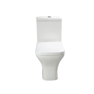 Automatischer Desodorierungs-Abschluss verbundene Ecken-Toilette weißes 20-30KG