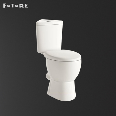 Projektions-Ecken-Toiletten-Ecken-WC des Kurzschluss-ISO9001 verdoppeln ebene Knöpfe