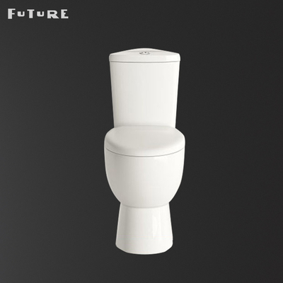 Projektions-Ecken-Toiletten-Ecken-WC des Kurzschluss-ISO9001 verdoppeln ebene Knöpfe