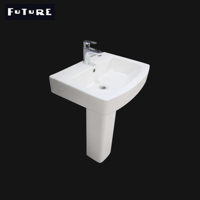 Sockel-Becken feste kleine quadratische des Sockel-Oberflächenwannen-einzelnes Hahn-450mm