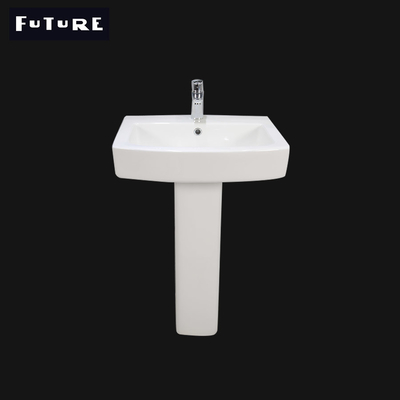 Sockel-Becken feste kleine quadratische des Sockel-Oberflächenwannen-einzelnes Hahn-450mm