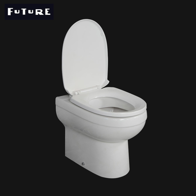 Spülung des Wirbelsturm-ISO9001 randlos zurück zu Wand-Toilette mit verborgener Zisterne