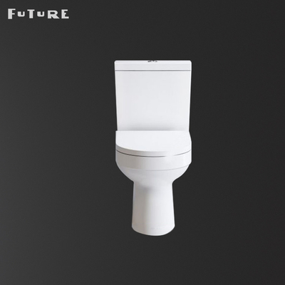 Langsamer Abfall-Entwurfs-Vertrag nah verband weiße Toilette lärmarme 720*380*800mm