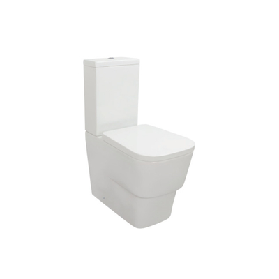 Ebenes Toiletten-Boden-Stellungs-Ganzwäsche-VerdoppelungwC Eco 3L 6L 2-teiliges freundlich