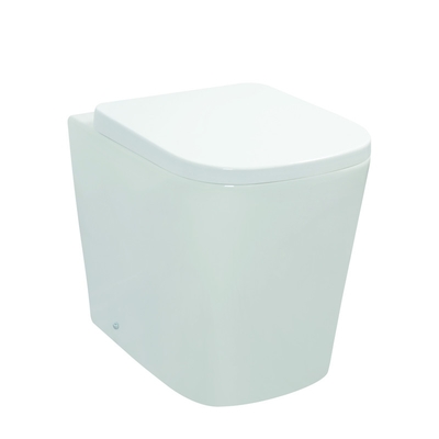 Glattes glasig-glänzendes keramisches einteiliges Toilette WC mit weicher naher Seat-leistungsfähiger Spülung