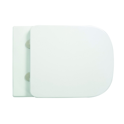 Glattes glasig-glänzendes keramisches einteiliges Toilette WC mit weicher naher Seat-leistungsfähiger Spülung