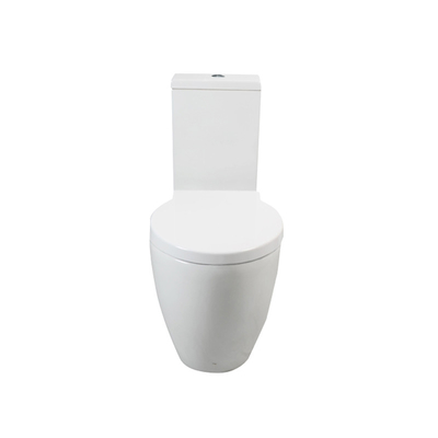 Starke lastentragende Boden-Stellungs-Toiletten-zweiteiliges WC 650*380*395MM