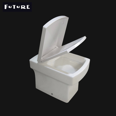 Ganzwäsche-Spülungsquadrat-nahe verbundene Toilette zurück zu Wand-WC Eco freundlich