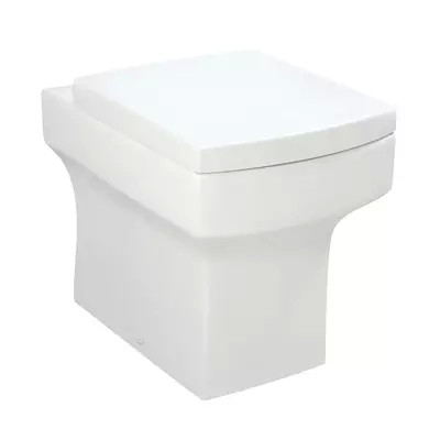 Ganzwäsche-Spülungsquadrat-nahe verbundene Toilette zurück zu Wand-WC Eco freundlich