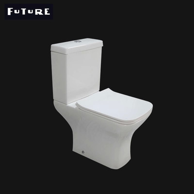 Moderne kurze Projektions-ideale randlose Standardtoilette Großbritannien konform