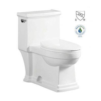 CER antibakterielle einteilige Toilette Siphonic mit s-Blockiereuropäischer Art