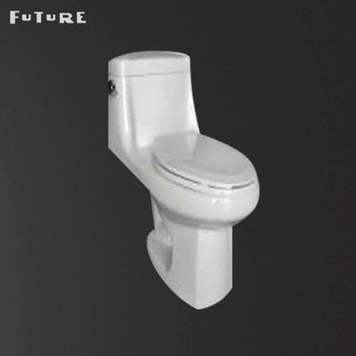 Einteilige Toilette CER Selbstoperation Siphonic mit s-Falle ringsum Verdoppelungspültoilette