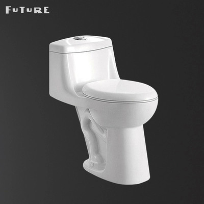 Einteilige Toilette CER Selbstoperation Siphonic mit s-Falle ringsum Verdoppelungspültoilette