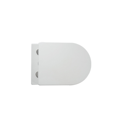 Antikratzer-einteiliges glattes weit glasiert zurück zu Wand-Toilette WC 365mm