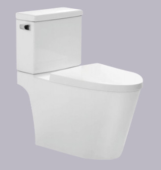 Selbsttätigkeits-2-teilige Toilette mit s-Blockierwassersparen-Entwurf