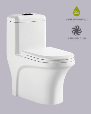 Spültoilette-Einzelstück-Kommode-wirbelnde Superart ISO9001 Siphonic